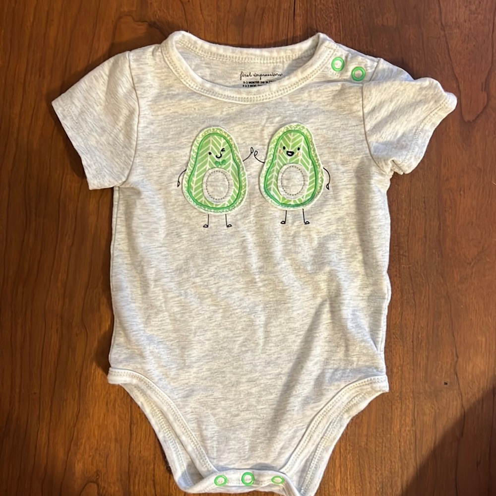 Baby Onesie - Avocados